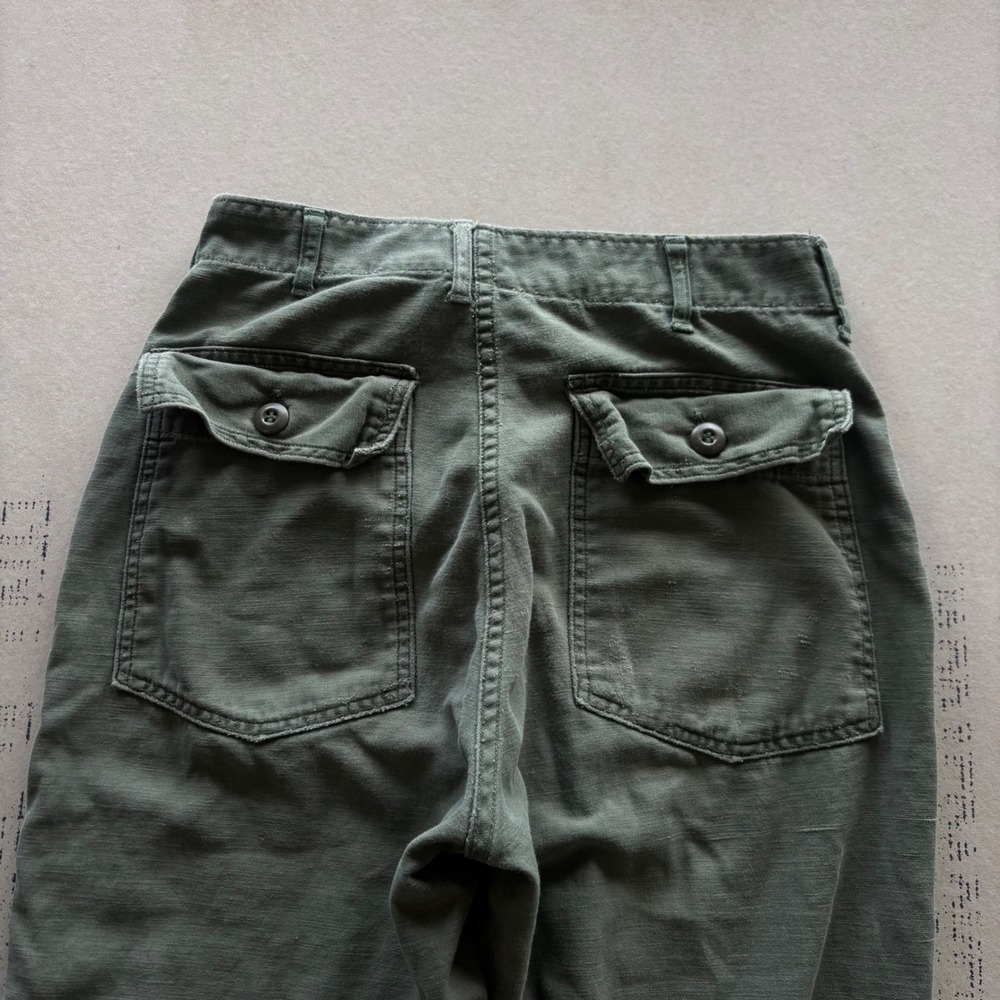 Vintage 70s US Military OG-107 Fatigue Pants